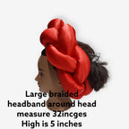 Braided Satin Headband: Women's Twist Knot Hair Accessory