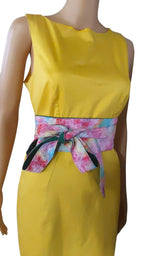 Handmade Obi Belt – Reversible Wrap Belt for Dresses & Tunics