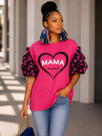 Grace Found Me – Handmade African Print Patchwork Christian T-Shirt