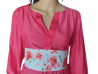 Handmade Cotton Obi Belt: Wrap Belt, One Size