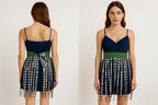 Floral Fringe Cotton Wrap Belt: Boho Chic Waist Sash