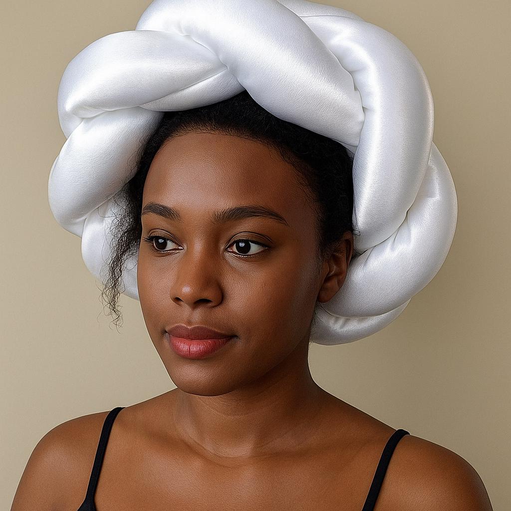 Braided Satin Headband: Women's Twist Knot Hair Accessory