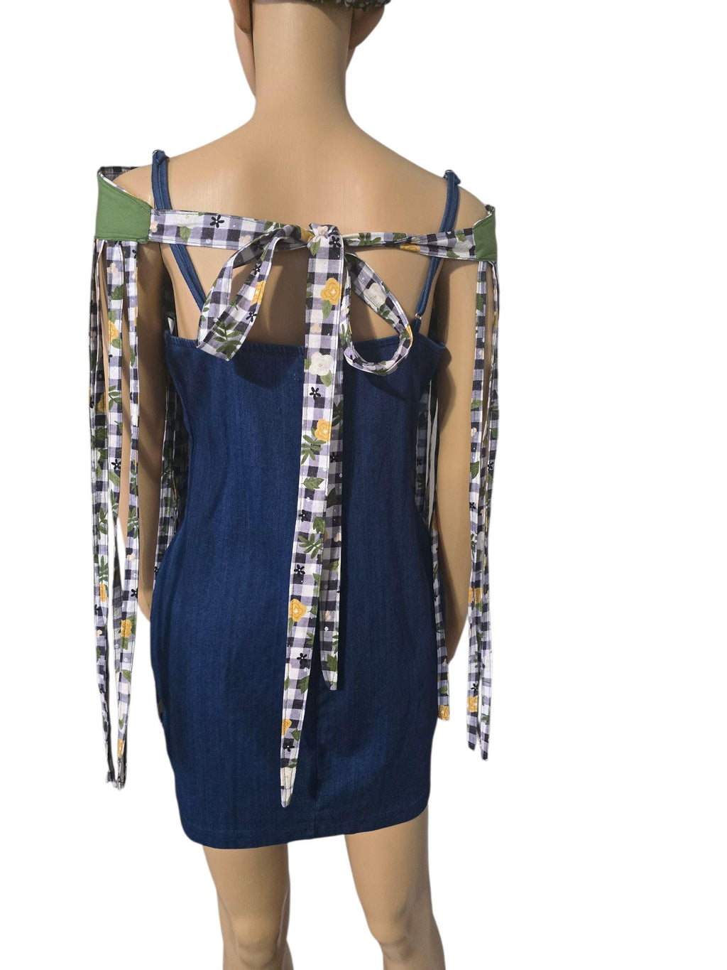 Floral Fringe Cotton Wrap Belt: Boho Chic Waist Sash