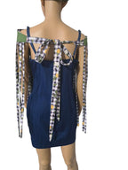 Floral Fringe Cotton Wrap Belt: Boho Chic Waist Sash