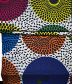 Handmade Reversible Peplum Belt: African Print Waist Accessory