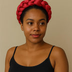Braided Satin Headband: Women's Twist Knot Hair Accessory