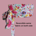 Reversible Handmade wrap-around cotton fabric belts