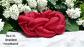 Braided Satin Headband: Women's Twist Knot Hair Accessory