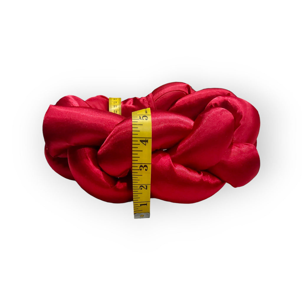 Braided Satin Headband: Women's Twist Knot Hair Accessory